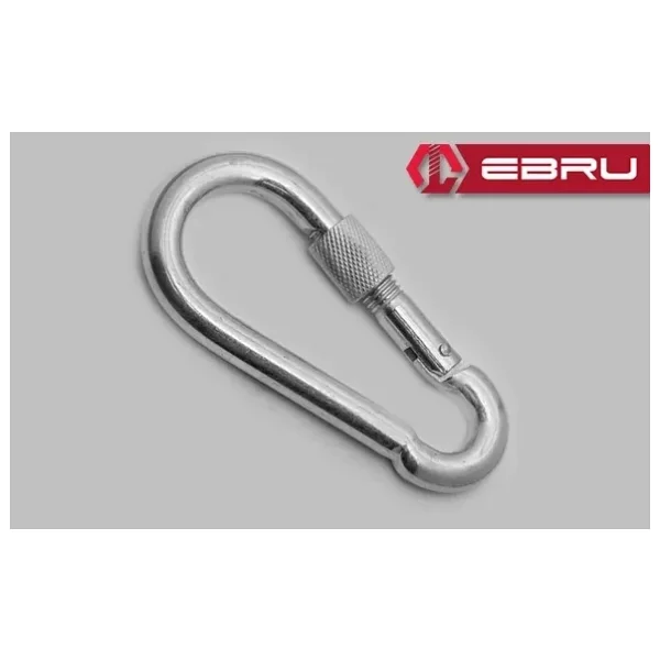 Vidalı Karabina, Kanca, Çengel 10Mm - 25 Adet - Görsel 6