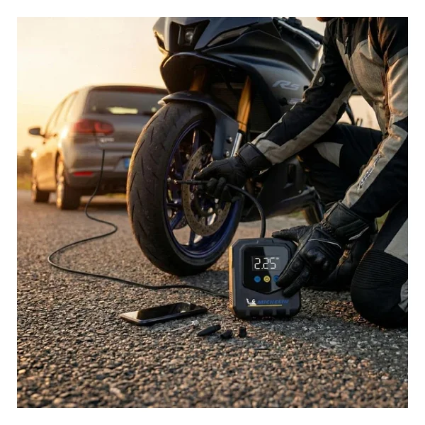 Michelin MC34624 12 V 120 PSI Dijital Basınç Göstergeli Hava Kompresörü - Görsel 5