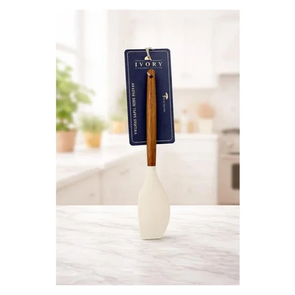 Ivory Spatula Silikon Akasya Saplı IVO-AKS123 6198 - Görsel 2