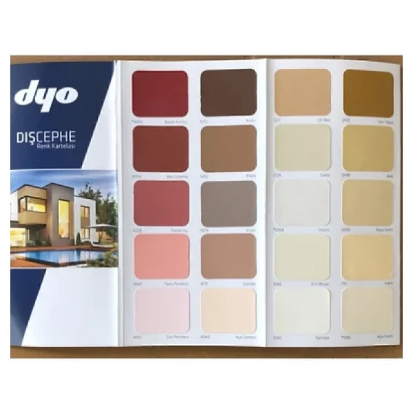 Dyo Beşyıldız Silikonlu Dış Cephe Duvar Boyası Beyaz 20 Kg (15Lt) 10Kg (7.5Lt) 3,5Kg (2,5Lt) - Görsel 3