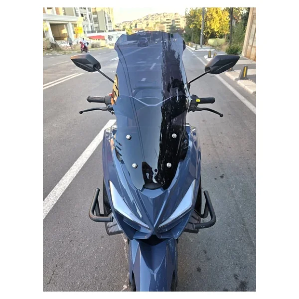 Motocam Küba Newcity 125 Ön Cam 2023-2026 Model 65Cm Siyah Renkli 4Mm Orta Boylu - Görsel 10