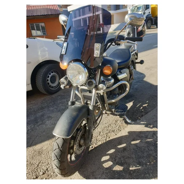 Motocam Küba Süperlight 125 Ön Cam 2008-2026 Model 53Cm Siyah Renkli 4Mm Aparatsız - Görsel 10