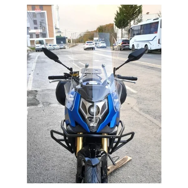 Motocam Cf Moto 650 Mt Ön Cam 2016-2026 Model 56Cm Şeffaf Renkli 4Mm - Görsel 10