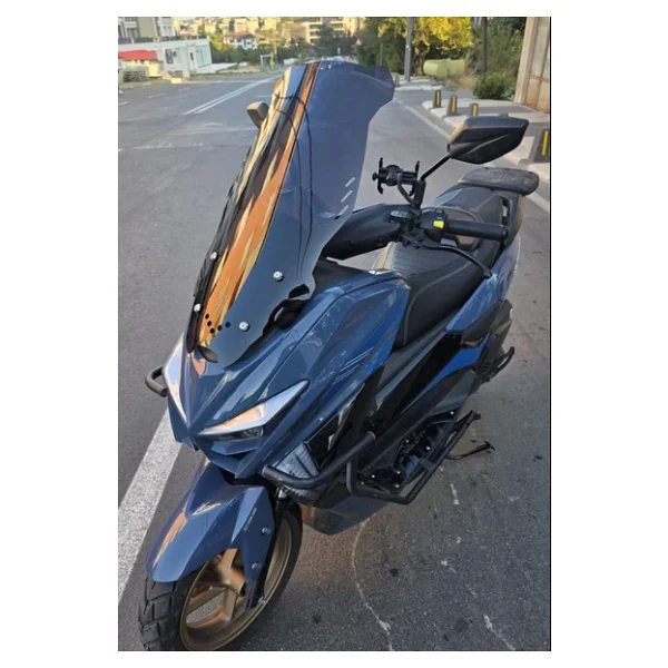 Motocam Küba Newcity 125 Ön Cam 2023-2026 Model 65Cm Siyah Renkli 4Mm Orta Boylu - Görsel 8