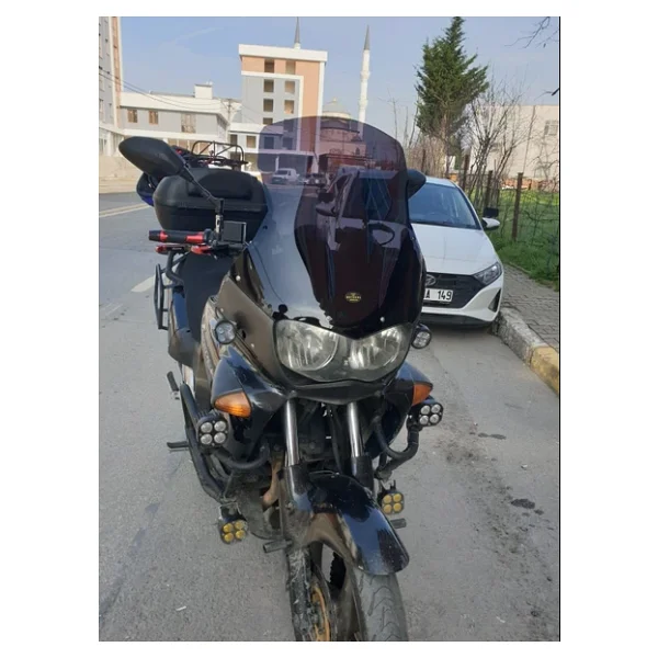 Motocam Honda Varadero Ön Cam 1999-2003 Model 54Cm Siyah Renkli 4Mm - Görsel 9