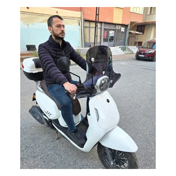 Motocam Rks Vps 125 Ön Cam 2022-2026 Model 42Cm Siyah Renkli 4Mm Elcikli Aparatsız - Görsel 10