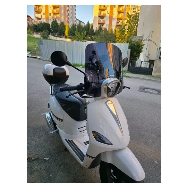 Motocam Rks Neon 125 Ön Cam 2023-2026 Model 44Cm Siyah Renkli 4Mm Aparatsız - Görsel 10