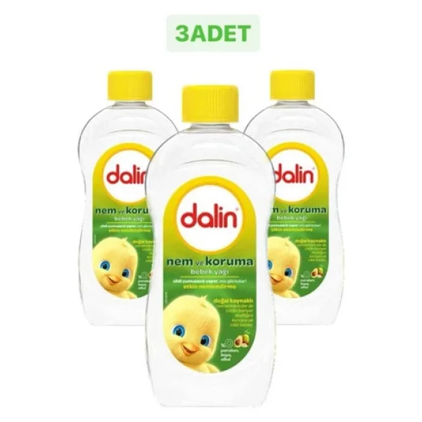 Dalin Nem ve Koruma Avokadolu Bebek Yağı 300 ml 3 Adet - Görsel 2