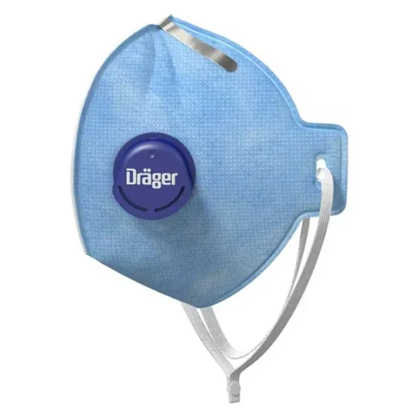 Drager X-plore FFP2 Ventilli Kimyasal Koruyucu ve Antialerjen Çamaşır Suyu Temizlik Maskesi - Görsel 5