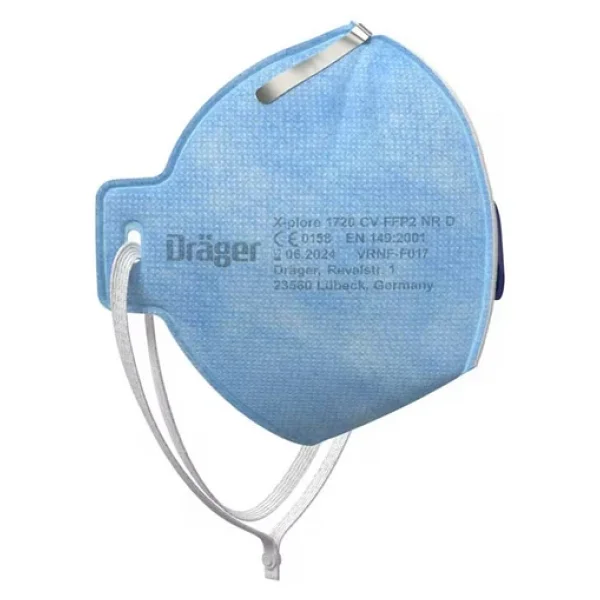 Drager X-plore FFP2 Ventilli Kimyasal Koruyucu ve Antialerjen Çamaşır Suyu Temizlik Maskesi - Görsel 3