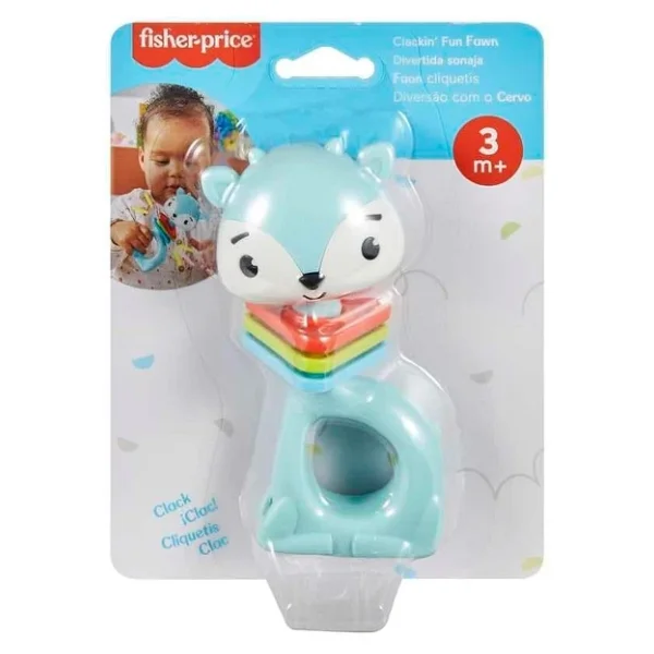 Fisher Price Eğlenceli Dostlar Dişlik ve Çıngıraklar Ceylan HKD68 - Görsel 4