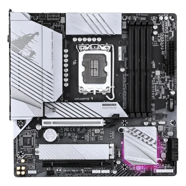 Gigabyte B760M Aorus Elite WIFI6E Gen5 Intel LGA1700 DDR5 Micro ATX Anakart - Görsel 8