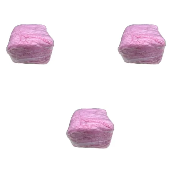 Omeyva Tek Kullanımlık İnce Galoş - Pembe - 400 Gr. - Ort. 500 Adetlik 3 Paket - Görsel 2
