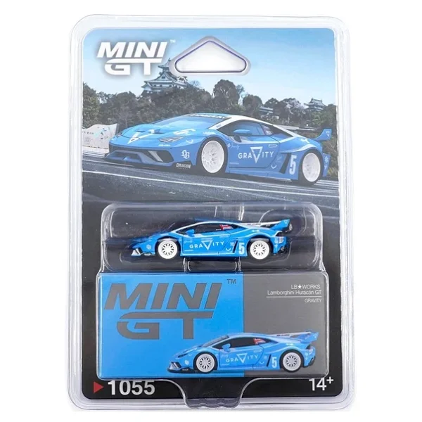 Mini GT MGT01055 LB-Works Lamborghini Huracan GT Gravity 1:64 Model Araba - Görsel 7