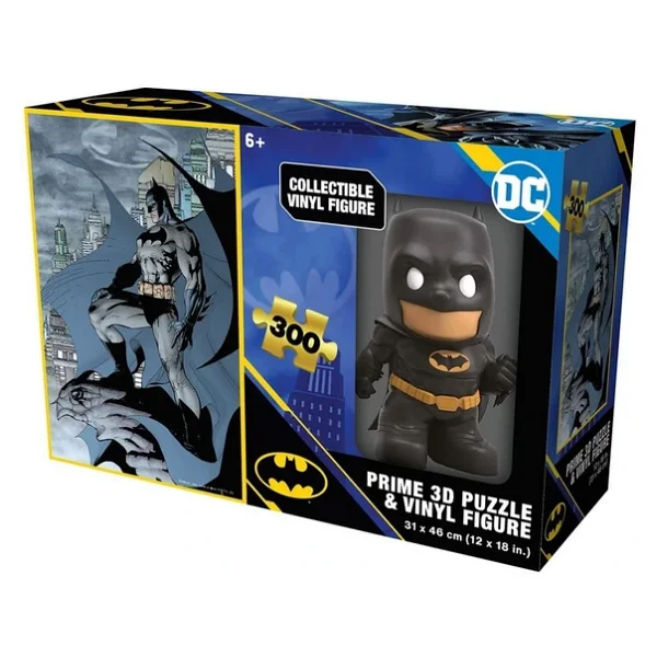 Prime 3D Batman Figür ve 300 Parça Puzzle 35806 - Görsel 5