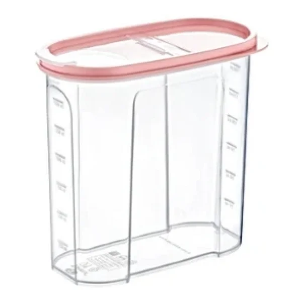 #Mamakabı Evcil Hayvan Kedi Köpek Kaliteli Plastik Hava Geçirmez Taze Saklama Mama Kabı 1.7 Litre - Görsel 2