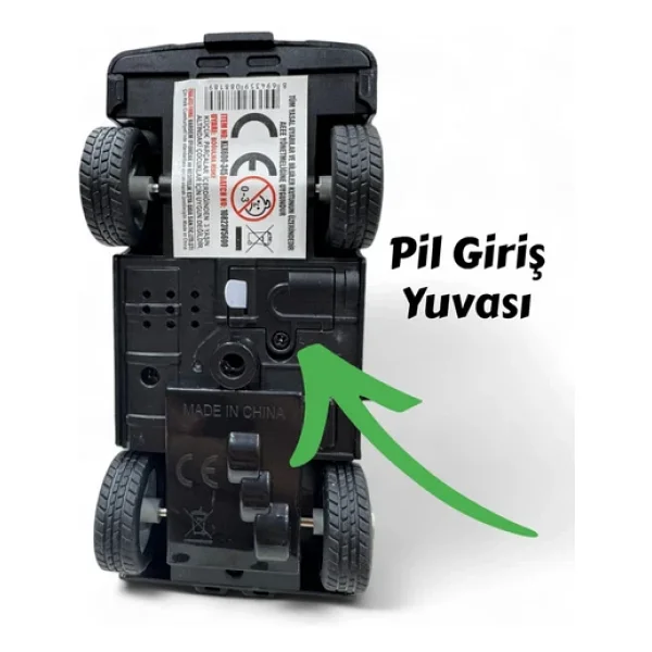 Işıklı Sesli Sürtmeli Çekici Kamyon Die-Cast Oyuncak Araba 15 Cm - Görsel 5