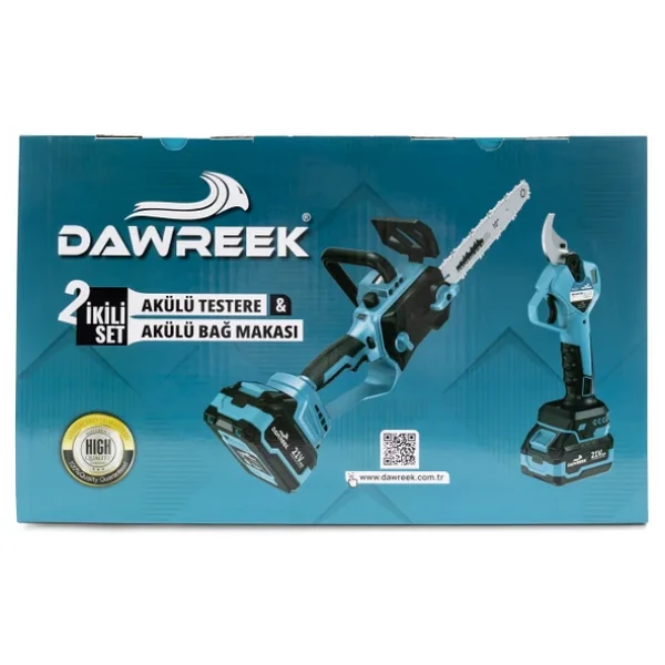 Dawreek Bağ Makası + Ağaç Kesme Mk10 Mavi - Görsel 8