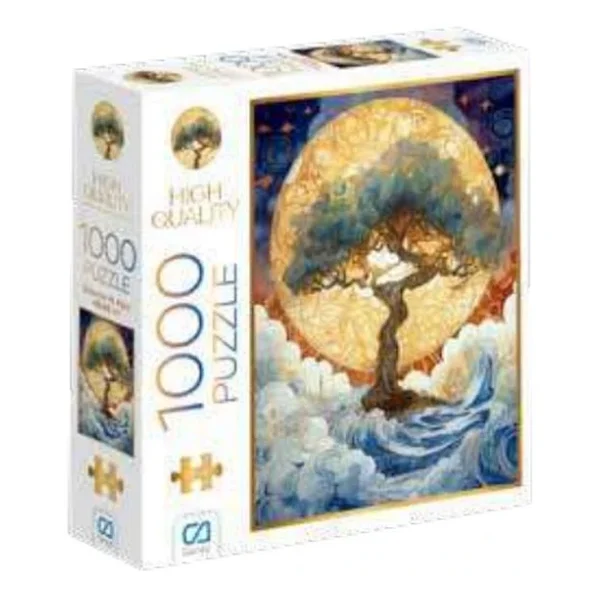 CA Games Dolunay ve Ağaç 1000 Parça Puzzle 7063 - Görsel 2