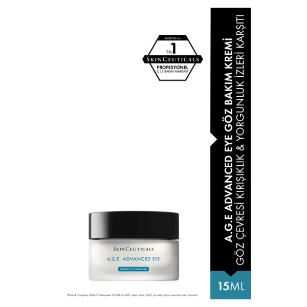 Skinceuticals A.g.e Advanced Göz Çevresi Kırışıklık & Yorgunluk Karşıtı Göz Bakım Kremi - Görsel 2
