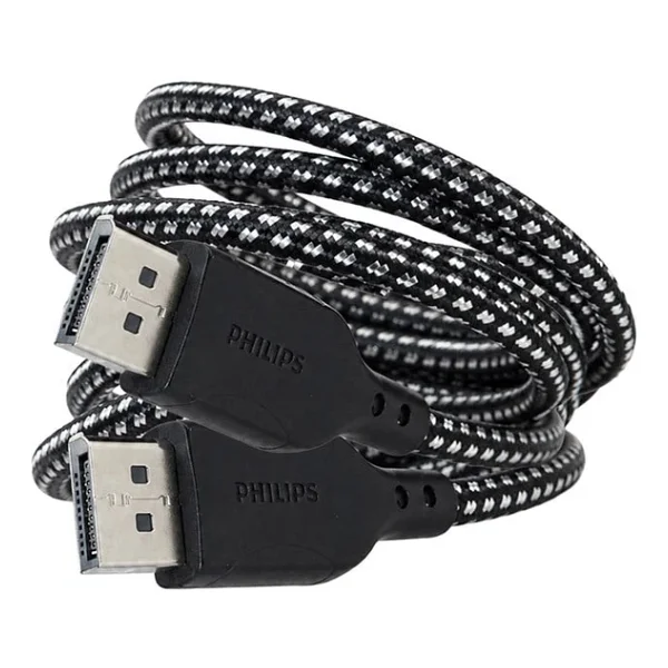 Philips Swr3139b/93 8K 60Hz Displayport 1.4 Kablo 2 Metre Örgülü Zırhlı Tasarım - Görsel 2