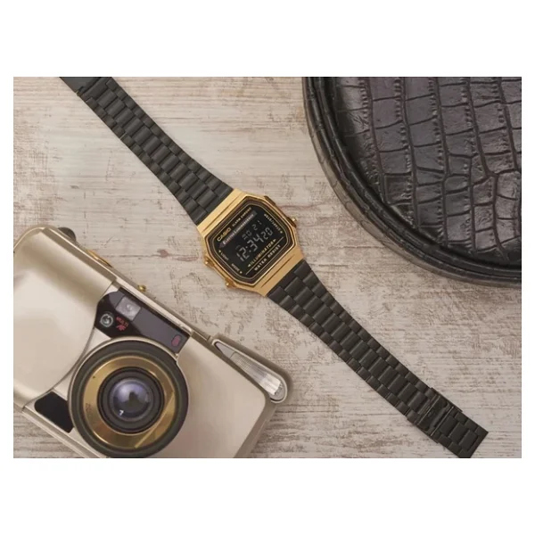 Casio Standart A168WEGB-1BDF Kol Saati - Görsel 5
