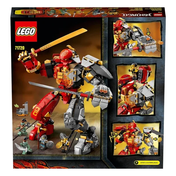 Lego 71720 Ninjago Ateş Taşı Robotu - Görsel 3