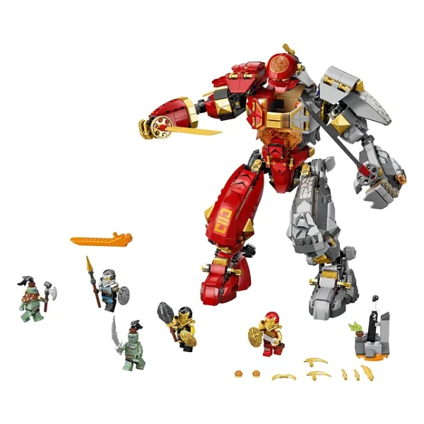 Lego 71720 Ninjago Ateş Taşı Robotu - Görsel 4
