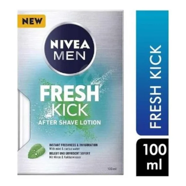 Nivea Men Fresh Kick After Shave 100 ml Tıraş Losyonu - Görsel 4