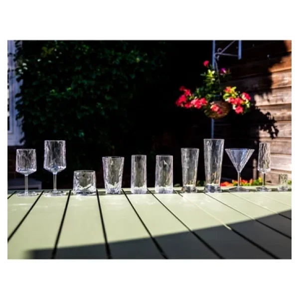 Koziol Süperglass 2'li Şeffaf Kadeh 300 ml - Görsel 7