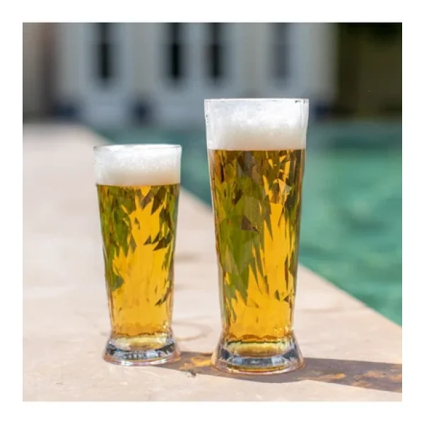 Koziol Süperglass 2'li Şeffaf Kadeh 300 ml - Görsel 4