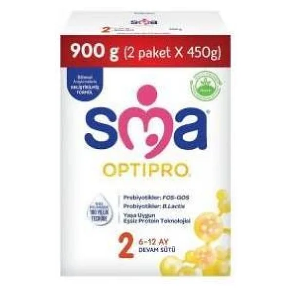 SMA Optipro 2 Probiyotik Devam Sütü 900 gr 3 Adet - Görsel 6