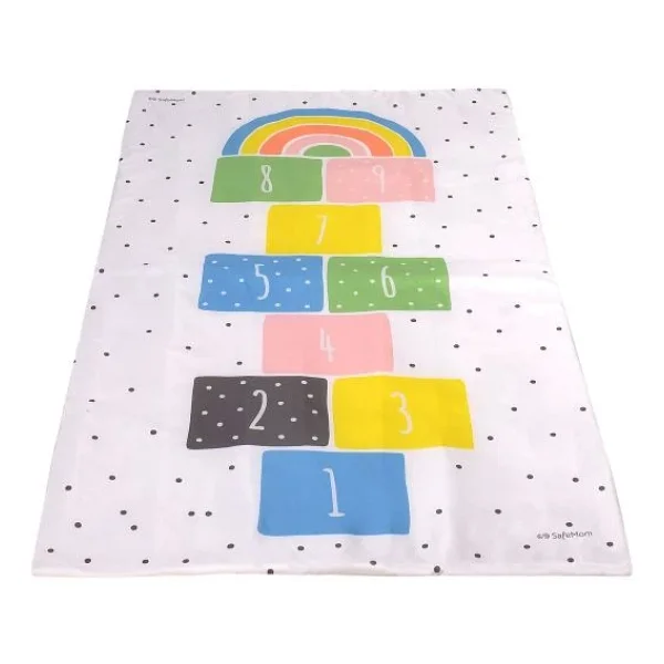 SafeMom Seksek 90x145 cm Oyun Matı - Görsel 6