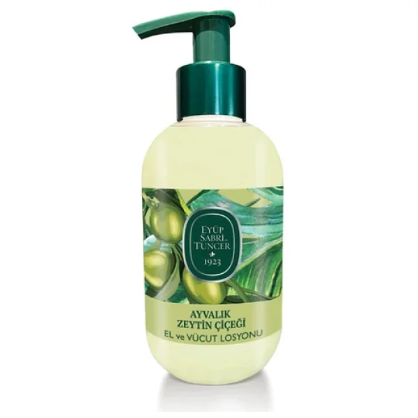 Eyüp Sabri Tuncer Ayvalık Zeytin Çiçeği Doğal Zeytinyağlı El ve Vücut Losyonu 280 ml - Görsel 3
