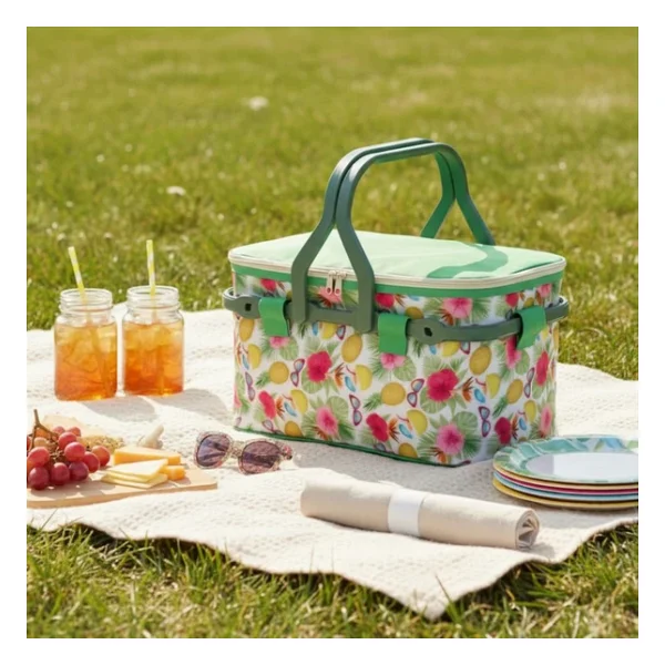 25 Lt Piknik Sepeti ( 1072 PİCNİC BAG ) - Görsel 5