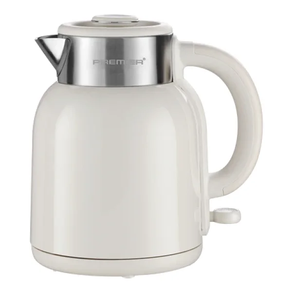 Premier PRK 2515 1600 W Krem Çelik Kettle - Görsel 2