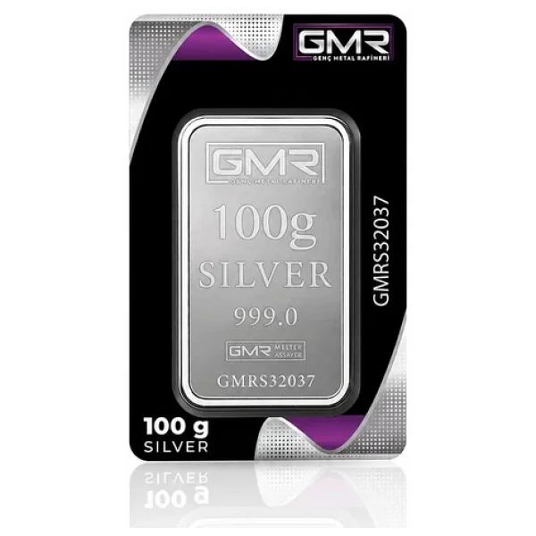 100 gr Külçe Gümüş - Görsel 7