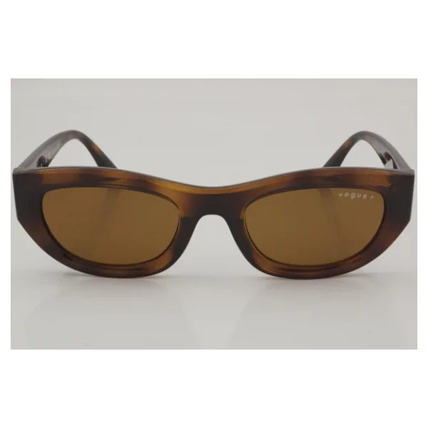 Vogue VO5616S 271883 Dark Havana-Dark Brown Polarize Kadın Güneş Gözlüğü - Görsel 5