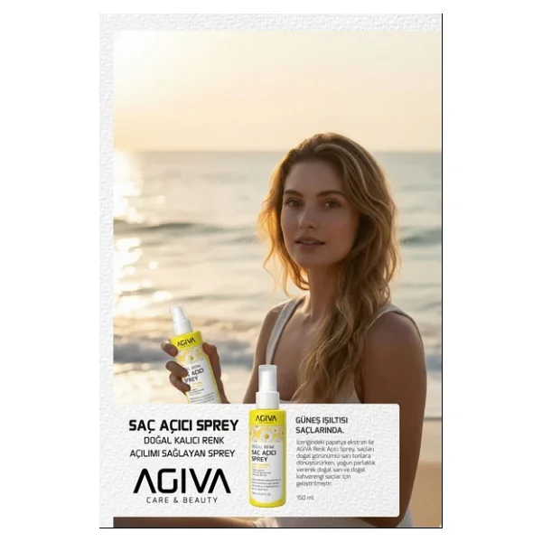 Ultra Shine Doğal Renk Saç Açıcı Sprey 150ml - Görsel 3