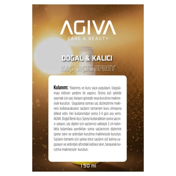 Ultra Shine Doğal Renk Saç Açıcı Sprey 150ml - Görsel 4