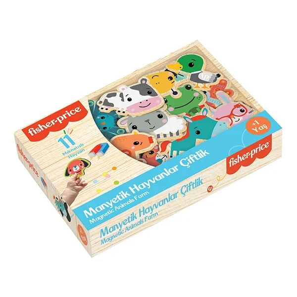 Fisher Price 11 Parça Manyetik Çiftlik - Görsel 5