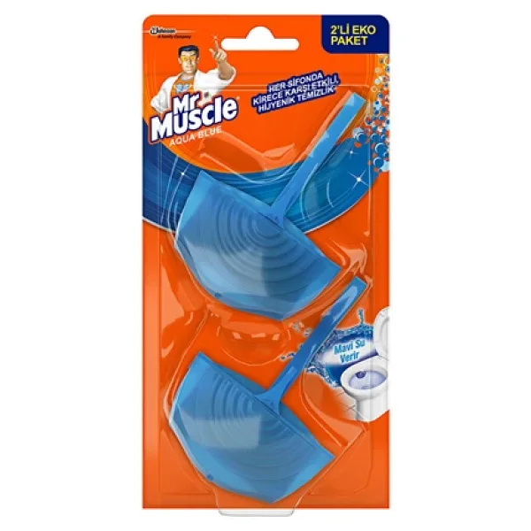 Mr Muscle Wc Temizleyici Blok 2x40 G - Görsel 5