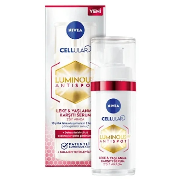 Nivea Luminous630 Leke ve Yaşlanma Karşıtı 30 ml 3 Adet Yüz Serumu - Görsel 2