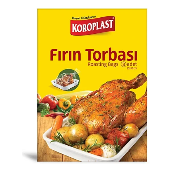 2 ADET Koroplast Fırın Torbası 25x38 - Görsel 5