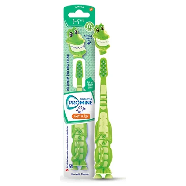 Sensodyne Promine Timsah Çocuk Diş Fırçası - Görsel 6