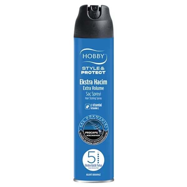 Hobby Style & Protect Ekstra Hacim 250 ml Saç Spreyi - Görsel 5