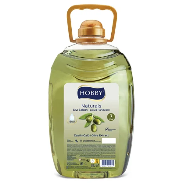 Hobby Naturals Zeytin Özlü Sıvı Sabun 3 lt - Görsel 5