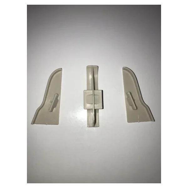 Laminat Parke Süpürgelik Köşe Bağlantı Aparatı 6 CM Gri Renk - Görsel 4