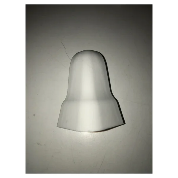 Laminat Parke Süpürgelik Köşe Bağlantı Aparatı 6 cm Beyaz - Görsel 2