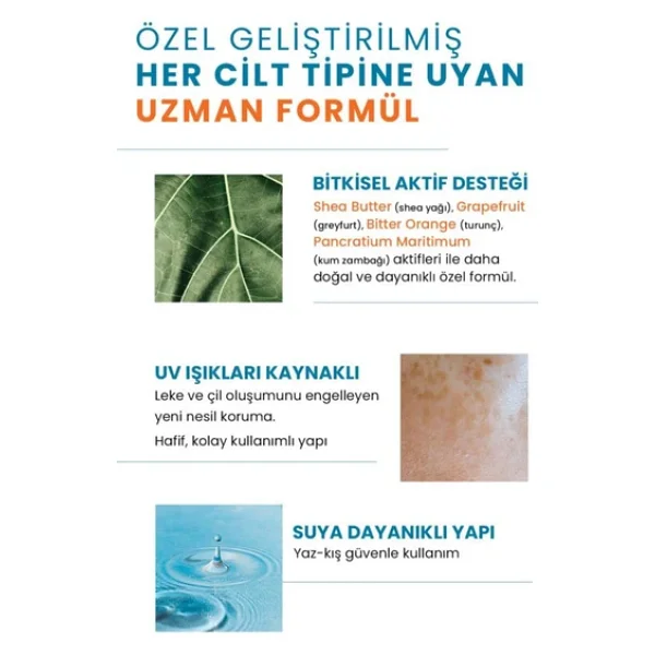 Procsin Leke Karşıtı 50 ml 2 Adet 50 Faktör Güneş Kremi - Görsel 2